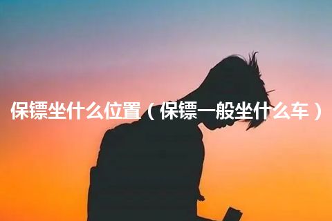 保镖坐什么位置(保镖一般坐什么车)