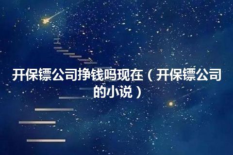 开保镖公司挣钱吗现在(开保镖公司的小说)